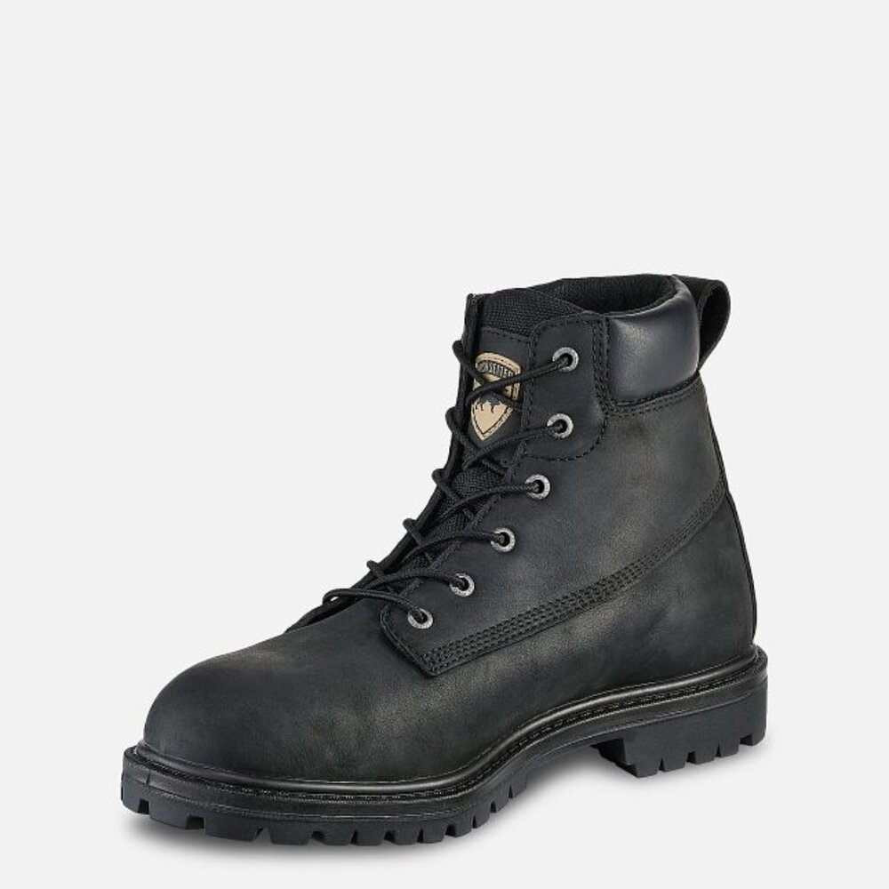 Men's 6-inch Waterproof Leather Safety Toe work Boot- Irish setter - Size 10